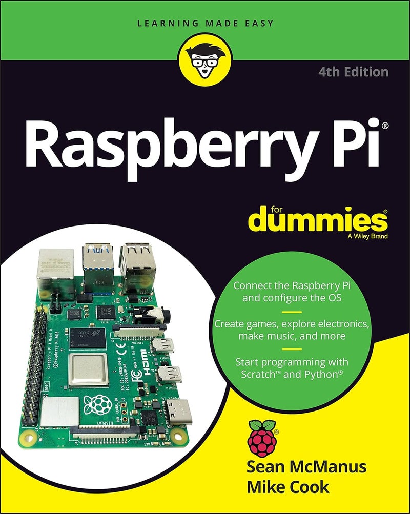 Raspberry Pi for Dummies Paperback by Sean McManus - 24 August 2021 - Image 1