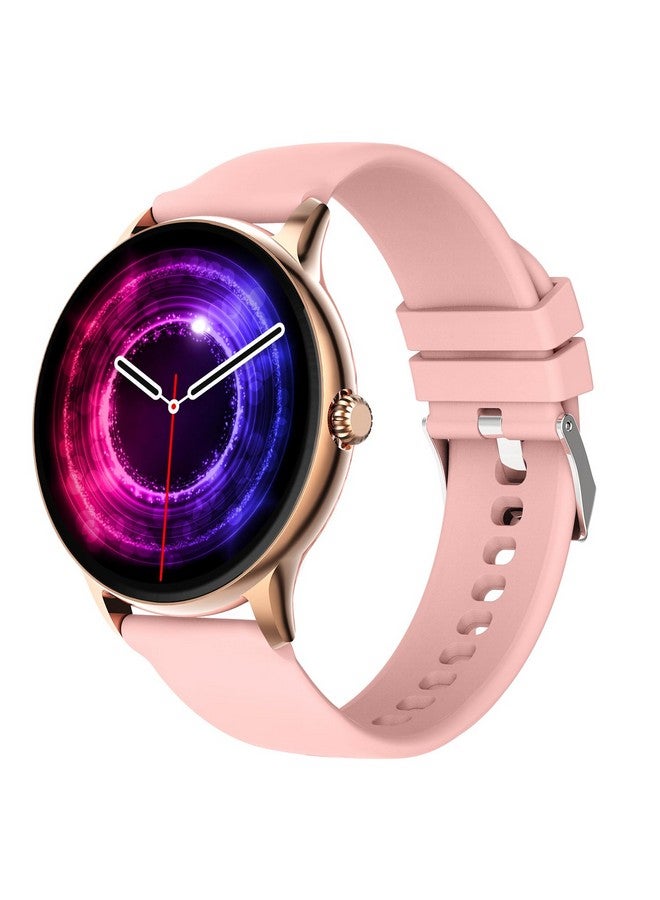 Fire-Boltt Phoenix Pro Smart Watch 1.39 inch Bluetooth Calling, AI Voice Assistant, Metal Body with 120+ Sports Modes, SpO2, Heart Rate Monitoring (Gold Pink) - Image 1