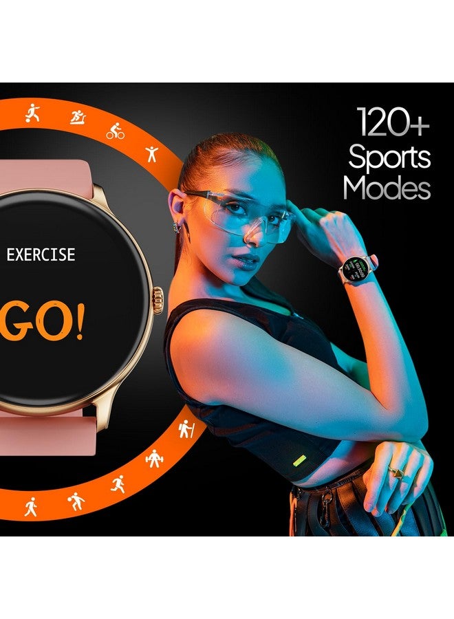 Fire-Boltt Phoenix Pro Smart Watch 1.39 inch Bluetooth Calling, AI Voice Assistant, Metal Body with 120+ Sports Modes, SpO2, Heart Rate Monitoring (Gold Pink) - Image 5