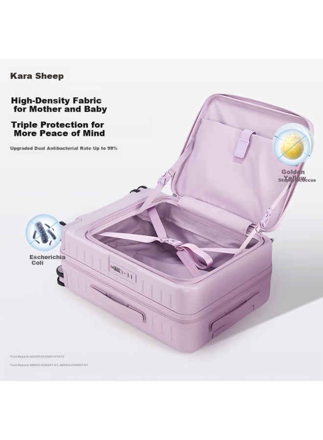 KaLay Kala·y Front-opening Expandable Luggage Side-opening Suitcase Large Capacity Trolley Case Carry-on For Travel And Business Trips 20 Inches - Image 4