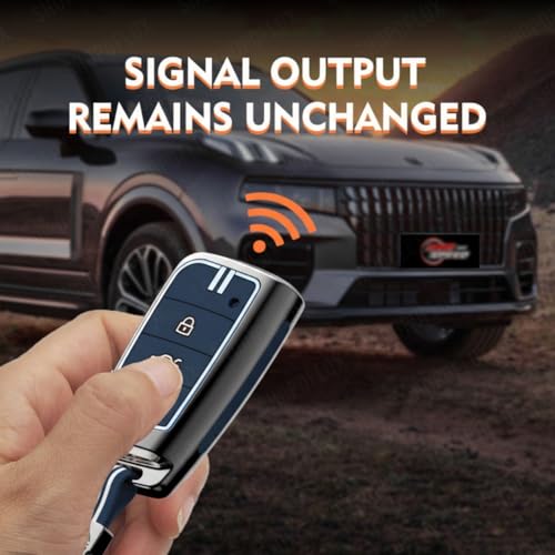 SHOPOFLUX Metal Key Cover Compatible for Skoda & Volkswagen Cars Kylaq | Slavia | Kushaq | Octavia | Virtus | Taigun | Tiguan | T Roc 3 Button Flip Key (Metal Brown Silicone) - Image 3