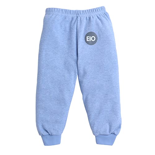 EIO Unisex Cotton Pajama Pants for Boys & Girls Combo Pack | Kids & Baby Soft Sleepwear Pyjamas Combo Pack | Toddler Breathable Nightwear Bottoms (Solid-6, 18-24 M) - Image 3