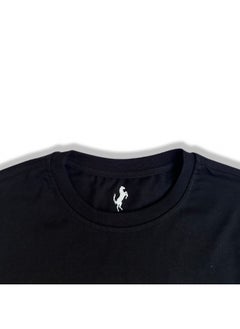 Horse Polo Round Neck T-Shirt Black Printed, Elephant - pzsku/Z5E84B617D0E3E123E712Z/45/_/1710344112/54d565ee-44d8-473a-a805-ac2608bb379c