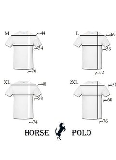 Horse Polo Round Neck T-Shirt Black Printed, Elephant - pzsku/Z5E84B617D0E3E123E712Z/45/_/1710344162/9ff95ab5-1abc-4521-a429-b459ecbc5b46