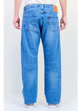 Levi's Men Regular Fit Ripped Stretchable Denim Jeans, Blue  - Image 3