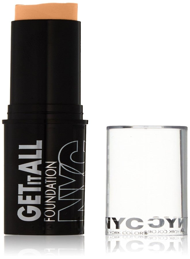 NYC N.Y.C. New York Color Get It All Foundation, Warm Beige, 0.24 Ounce - Image 1