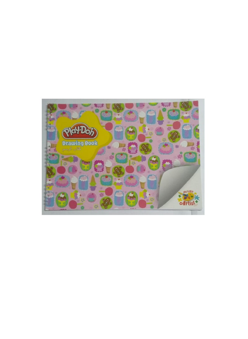 Play-Doh play-doh 25X35 Drawing Note Book cup cake 