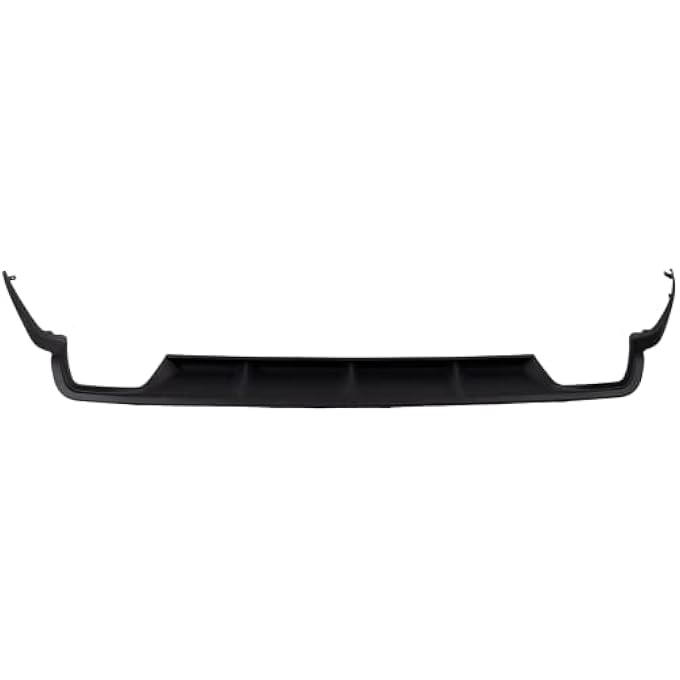 Garage-Pro Valance Compatible with 2011-2014 Dodge Charger Rear CAPA Textured Plastic - Image 2
