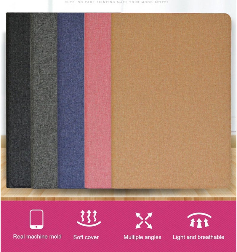PU Leather Tablet Case for Teclast T40S, Protective Cover with Stand Function, Accurate Cutouts for Buttons and Ports, Slim Lightweight Design for Daily Use and Media (Gold) - Image 2