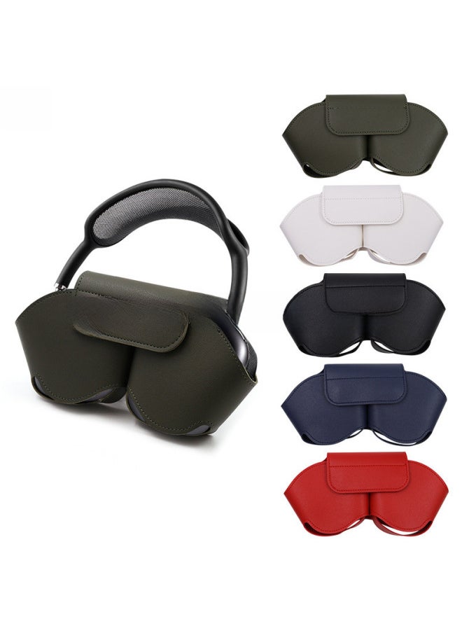 Generic - Suitable For Airpods Max Headset Protective Case Wireless Connection Bluetooth Earphone Case-Color:Black-Model:110*220mm - Image 1