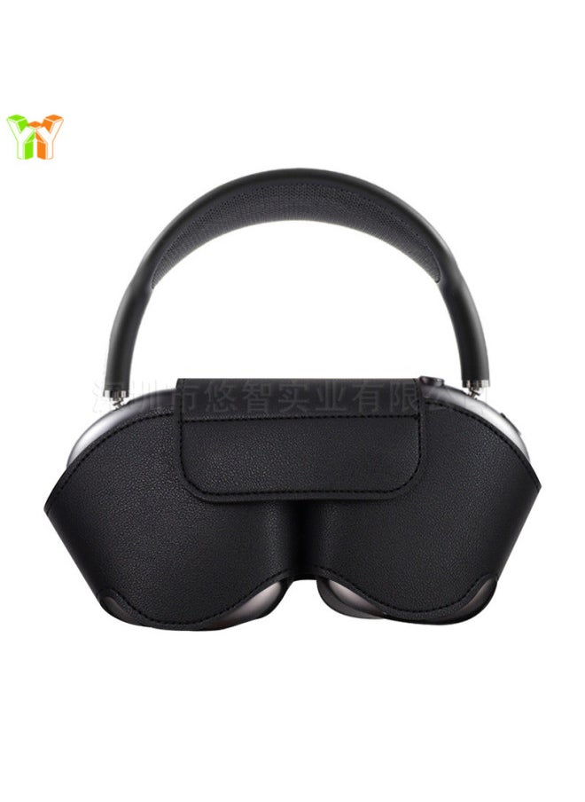 Generic - Suitable For Airpods Max Headset Protective Case Wireless Connection Bluetooth Earphone Case-Color:Black-Model:110*220mm - Image 1