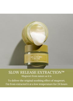 I'M FROM I'm from Mugwort Cream, For all skin type, 1.69 fl oz | Moisturizer with 73.55% Mugwort Extract, Soothing, Calming, Redness Relief with Sebum control  - Image 3