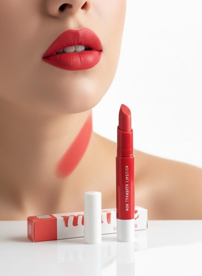 ROODILES Red Matte Lipstick - Smudge-Proof, Lightweight & Hydrating Formula - Intense Pigment, Non-Drying, Kiss-Proof Finish, Long-Lasting, Waterproof - All Skin Tones - Image 5