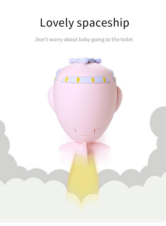 Arabest Potty Training Toilet,Children's toilet,Potty Training Seat, Toddler Potty Chair with Soft Seat, Removable Potty Pot,Little airplane Toilet Seat Potty (Pink) - Image 5