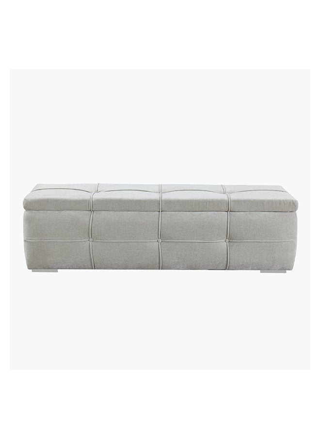 Home Box Louisiana Bed Bench with Storage 48 x 44 x 155 cm  - Image 2