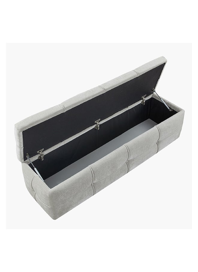 Home Box Louisiana Bed Bench with Storage 48 x 44 x 155 cm  - Image 4