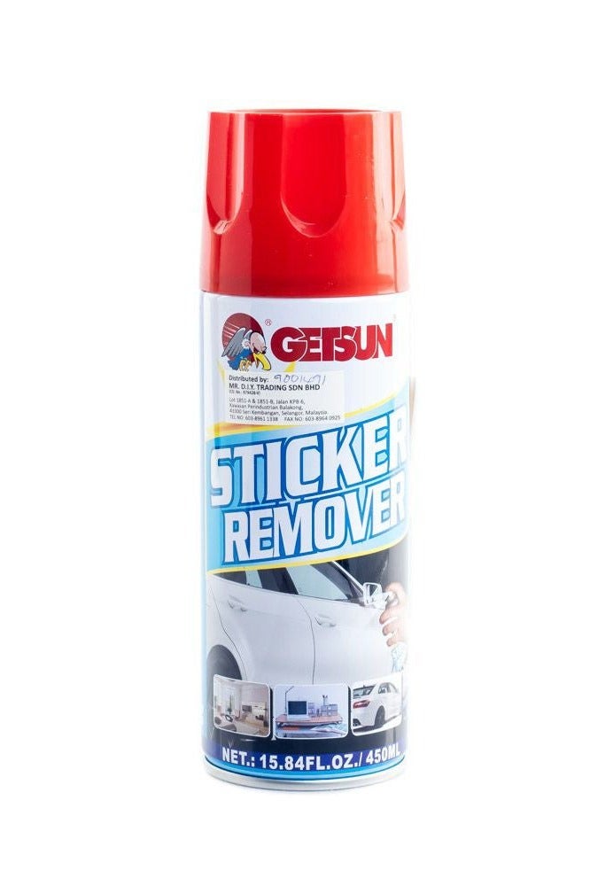 GETSUN Sticker Remover Spray (450ml) - Image 1