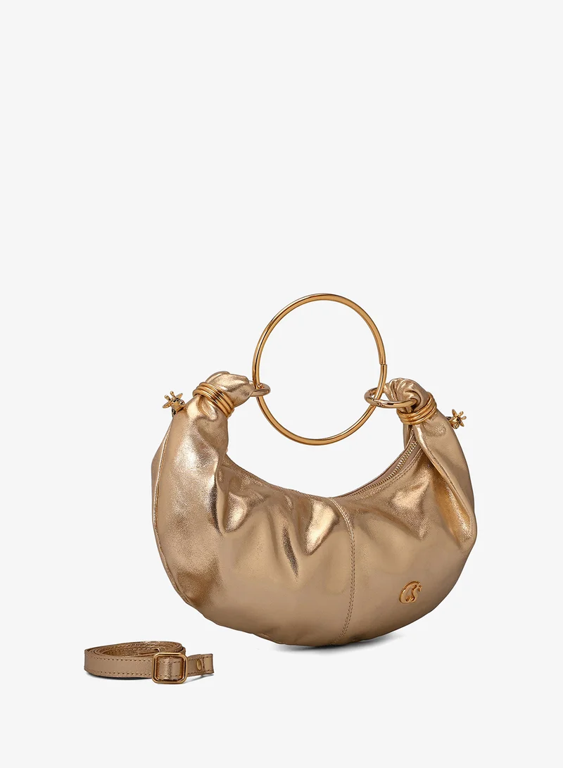 Carmen Steffens Golden Gold Bracelet Bag