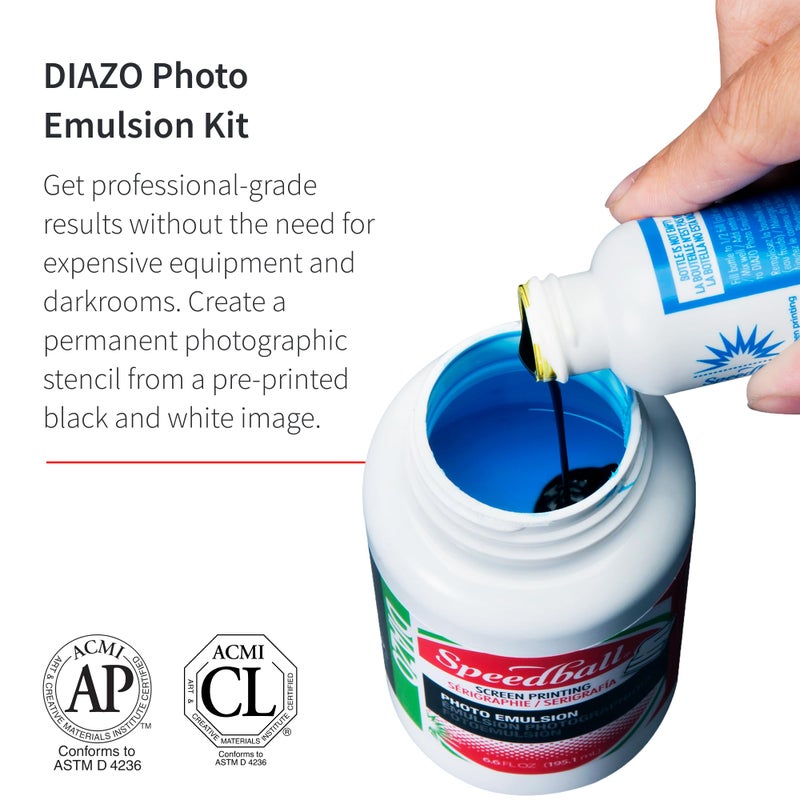 Speedball Art Products 4559 Diazo Photo Emulsion Kit - Image 2