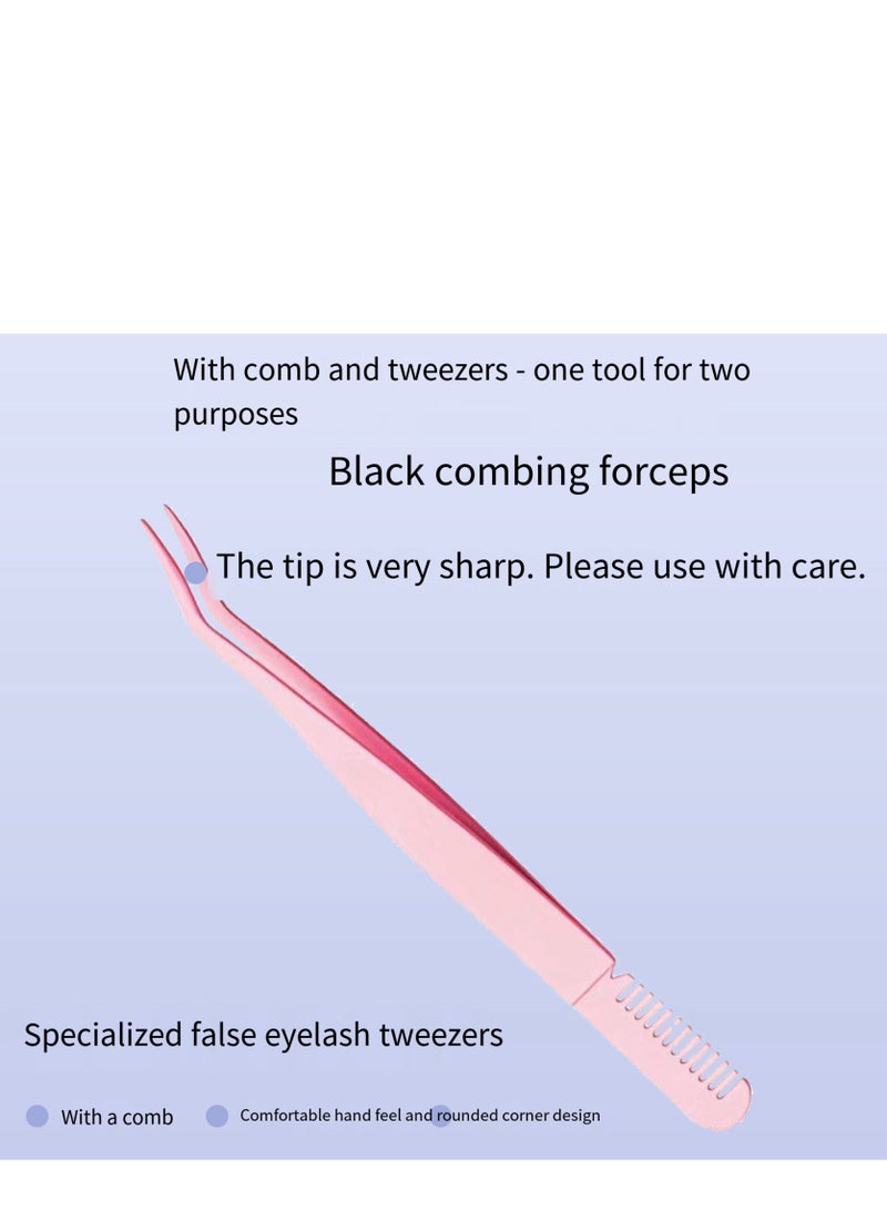 لاشفانا 280 قطعة رموش صناعية، مجموعة تمديد رموش فردية يمكن تصميمها، رموش فردية مختلطة بطول 9-16 مم، مجموعات رموش صناعية مع فرشاة وشافطة رموش، مناسبة للمبتدئين، يمكن استخدامها عدة مرات، مجموعة 30d + 40d. - Image 5