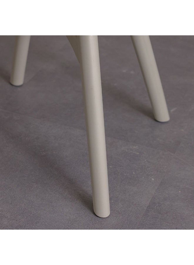 DANUBE HOME Prisma Square Coffee Table  | 1 pc Outdoor Table |  Water-Resistant Patio Desk |  All Weather Plastic Patio Modern Outdoor Furniture For Garden-Beige with Floral Print - Image 4