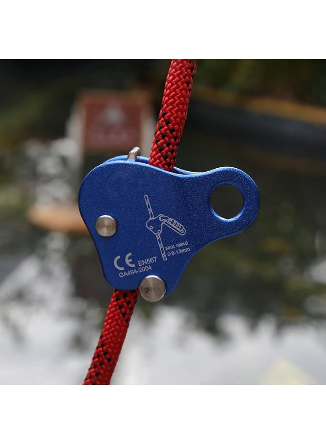 TodyJeyHo Climbing Elevator, Fallen Object Protection Rope, Clamping Device, Protective Equipment, Metal Alloy Self Locking Type, Used for Climbing, Tree Climbing, Tree Work, Cave Rescue - Image 5