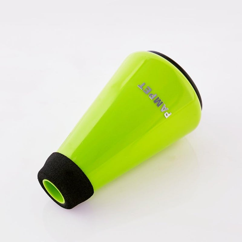 PAMPET Lightweight Practice Trumpet Mute Silencer，Trumpet Straight Mute (Green) - Image 3