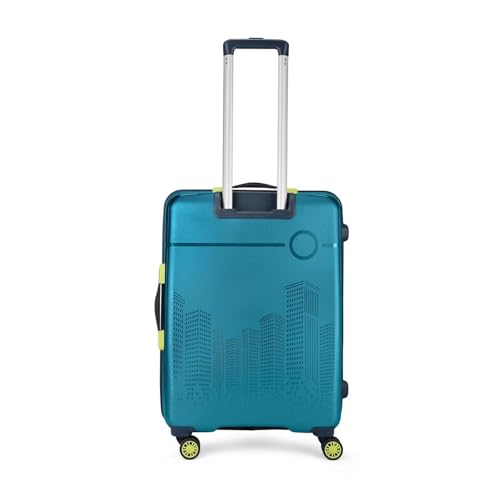Skybags مجموعة حقائب سكاي باجز من البولي بروبيلين (PP) مكونة من 3 (صغيرة، متوسطة وكبيرة) حقيبة صلبة (57+67+79 سم) | أمتعة مع 8 عجلات دوارة، قفل TSA، طباعة ثلاثية الأبعاد مع مساحة داخلية واسعة (زرقاء، مجموعة من 3) - Image 5