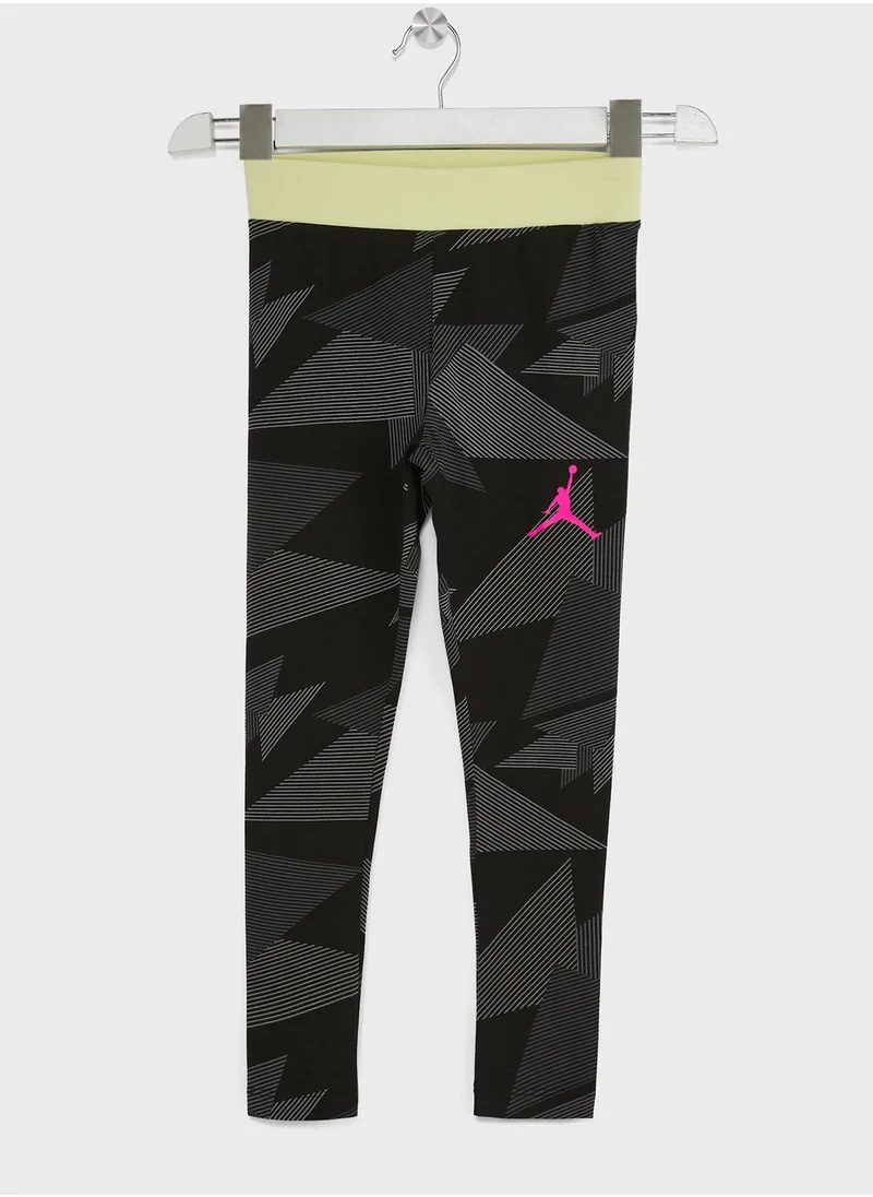 Jordan Kids Girls Fundamental Leggings