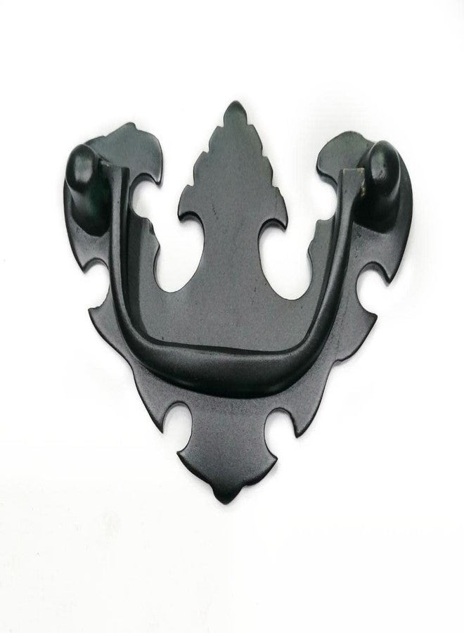 BRASS INDIA Drawer/Bed - Puller/Handle | Material: Heavy Brass | Colour: Black | Size: 3.5"X2.5" inches | Weight: 100 GMS | Model no: 504 | 1 Piece | - Image 1