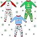 Liitrsh 6 Pcs Christmas Elf Clothes Xmas Elf Accessories Clothes Santa Elk Snowman Clothing Pajamas for Christmas Holiday DecorationCute Style - Image 2