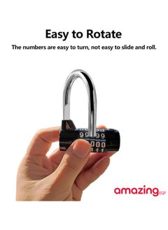 amazing.EGP Digital Lock for School Locker 5 Digit, Gym, Travel Suitcase, Filing Cabinet, Fence, Toolbox, Suitcase, Zinc Alloy, Waterproof with Durable Structure  - Image 3