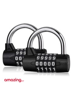 amazing.EGP Digital Lock for School Locker 5 Digit, Gym, Travel Suitcase, Filing Cabinet, Fence, Toolbox, Suitcase, Zinc Alloy, Waterproof with Durable Structure  - Image 4