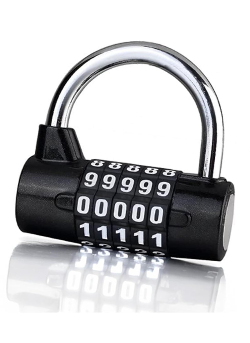 amazing.EGP - Digital Lock for School Locker 5 Digit, Gym, Travel Suitcase, Filing Cabinet, Fence, Toolbox, Suitcase, Zinc Alloy, Waterproof with Durable Structure - Image 1