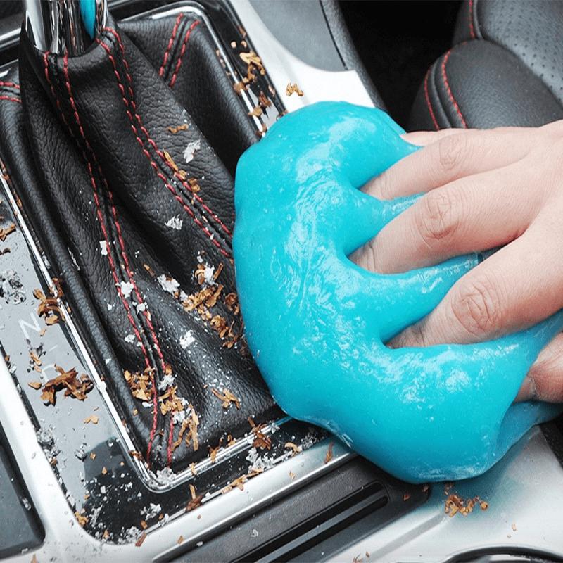 1pc Magic Gel Remover, Car Interior Remover- Clean Car Vents, Keyboards, And More With Ease- Perfect Car Cleaning Accessories, Gift For Men(Blue)