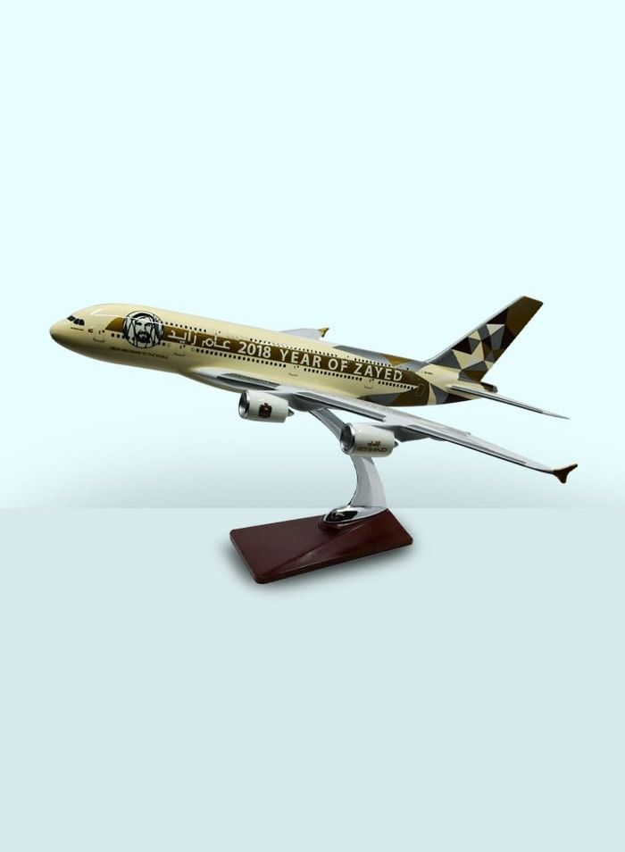 فايتر جيفتس A380 Etihad Zayed Resin Model 1:200 Scale - Image 1