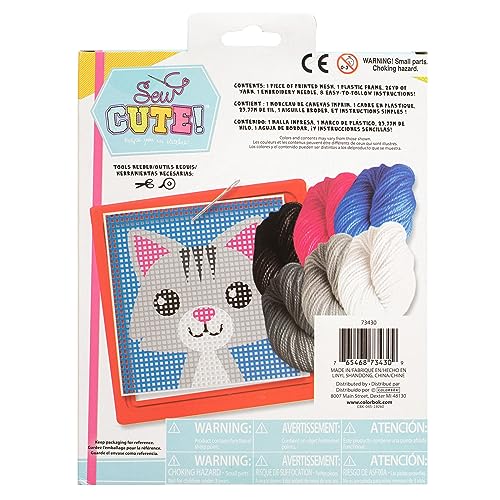 ColorBok 73430 Sew Cute Needlepoint Lola Cat - Image 2