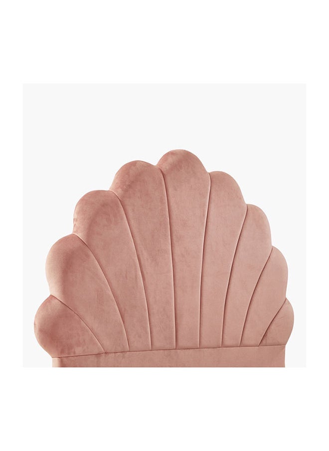 Halmstad Seashell Single Upholstered Bed With Drawer