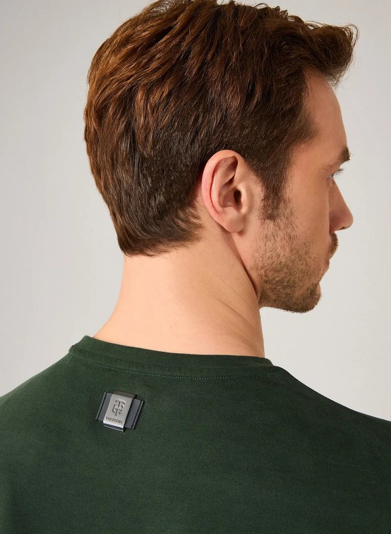 Theodore  The Olive Green T-shirt for Men | Best Price UAE