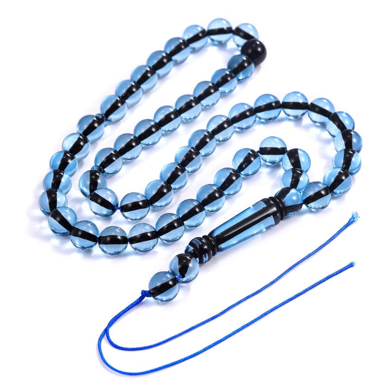 Nobby 45-Bead Pure Acrylic Tasbih Prayer Beads - Handmade for Love & Wisdom - Image 1