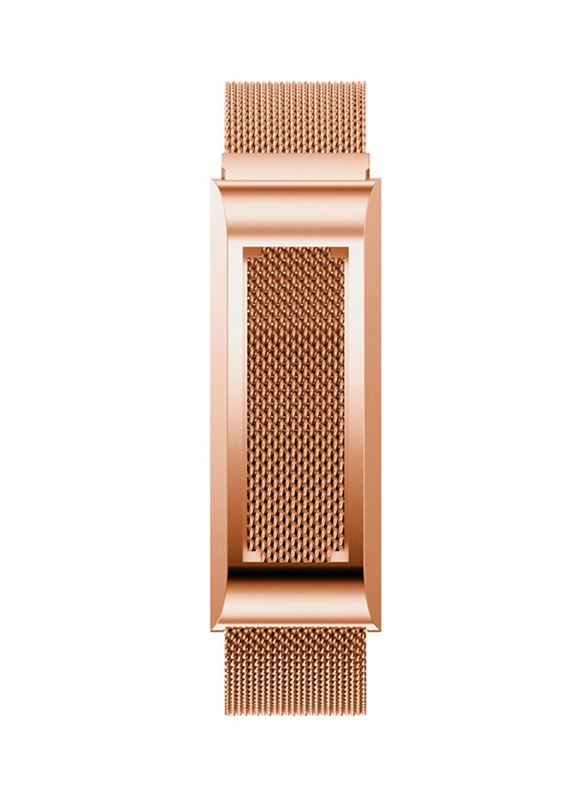 ISank Milanese Loop Replacement Bracelet Strap For Fitbit Alta And Fitbit Alta HR Rose Gold - Image 4