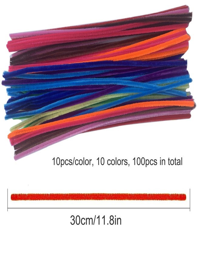 Gocelyn Gocleyn 2500pcs Fall Pony Beads Bulk with 100pcs Chenille Stems Pipe Cleaners, Autumn Colors Craft Pony Beads Seed Beads for Thanksgiving Autumn Party DIY Craft Projects Kandi Hair Braiding - Image 3