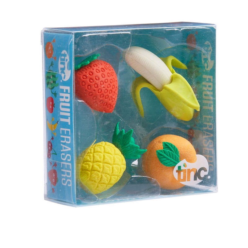 Tinc Eraser Set - Fruit Fruercol