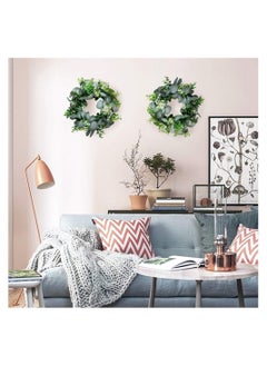 واي آند دي SYOSI, Artificial Eucalyptus Wreath Decorate for House Wall Window Door  - Image 2