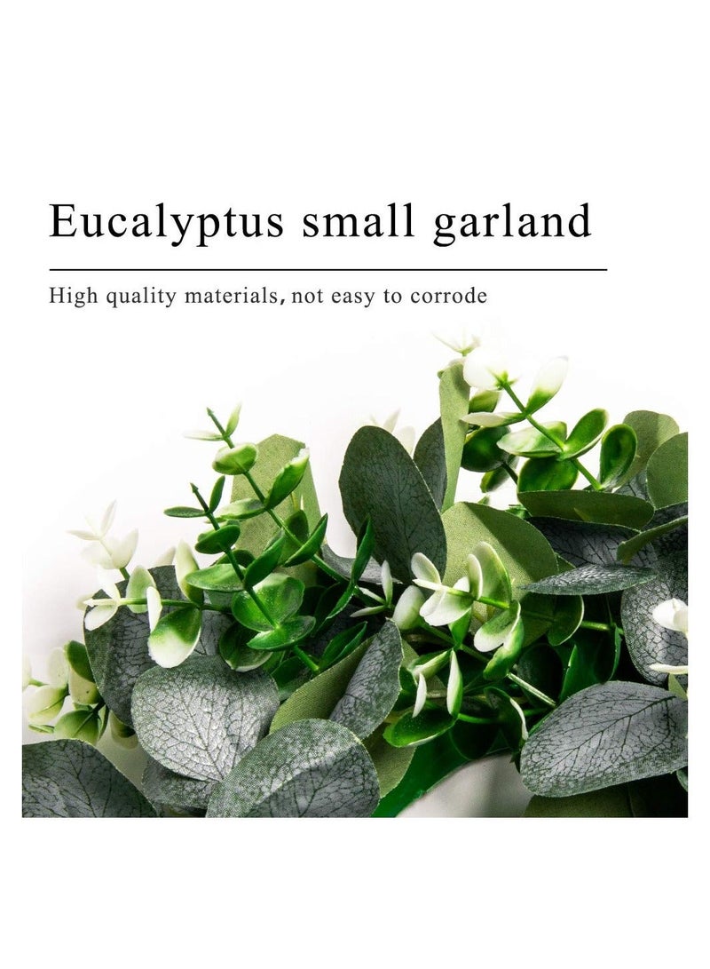 واي آند دي SYOSI, Artificial Eucalyptus Wreath Decorate for House Wall Window Door - Image 5