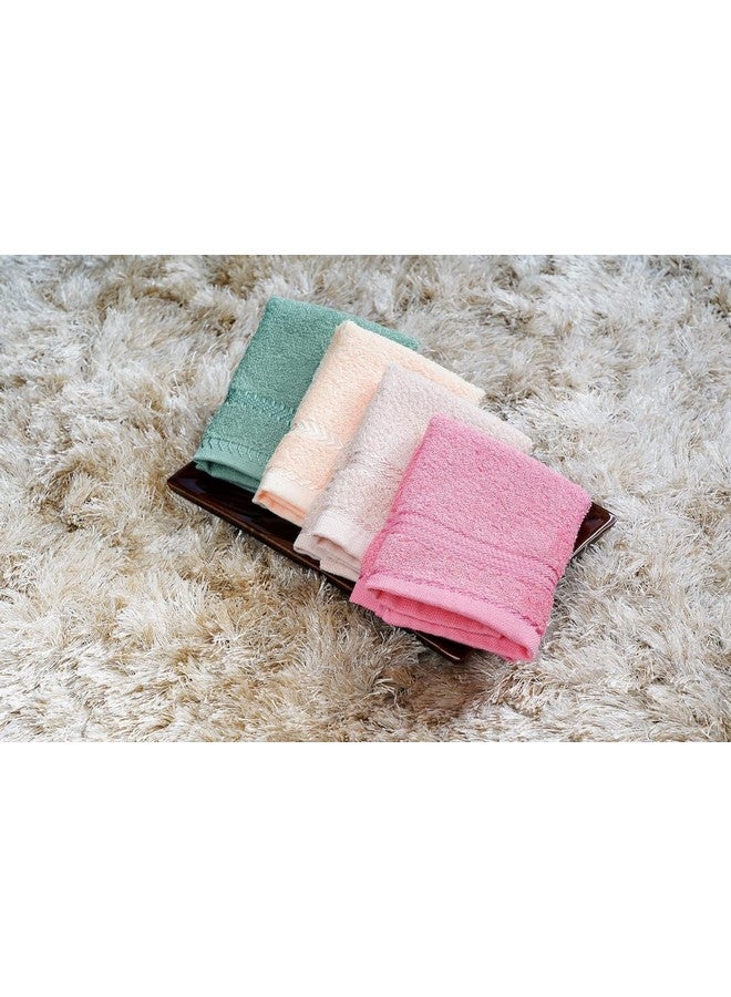 ORAS Premium Pack of Liner Cotton Pieces Face Towel | Printed Hanky | Handkerchief | Napkins | Ultra Soft | Extra Absorbent, Small Size: 30' × 30' cm (Multi, Pack of 6) - Image 3