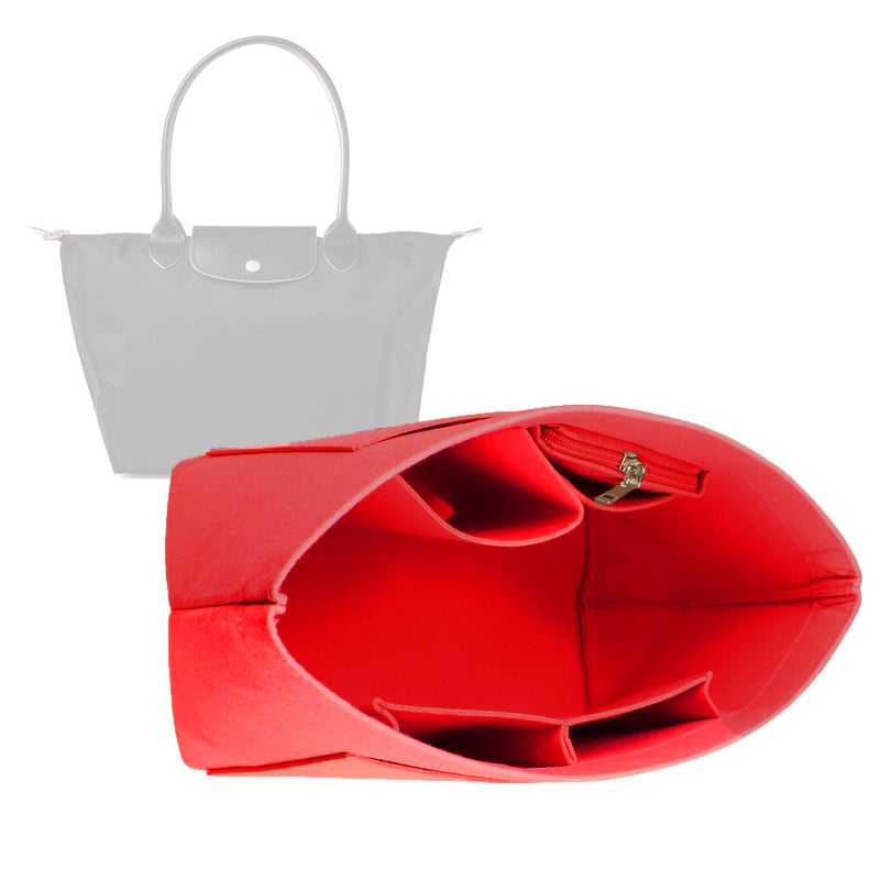 منظم حقيبة يد لحقائب Le Pliage الكبيرة Insert Organizer1012crimsonL