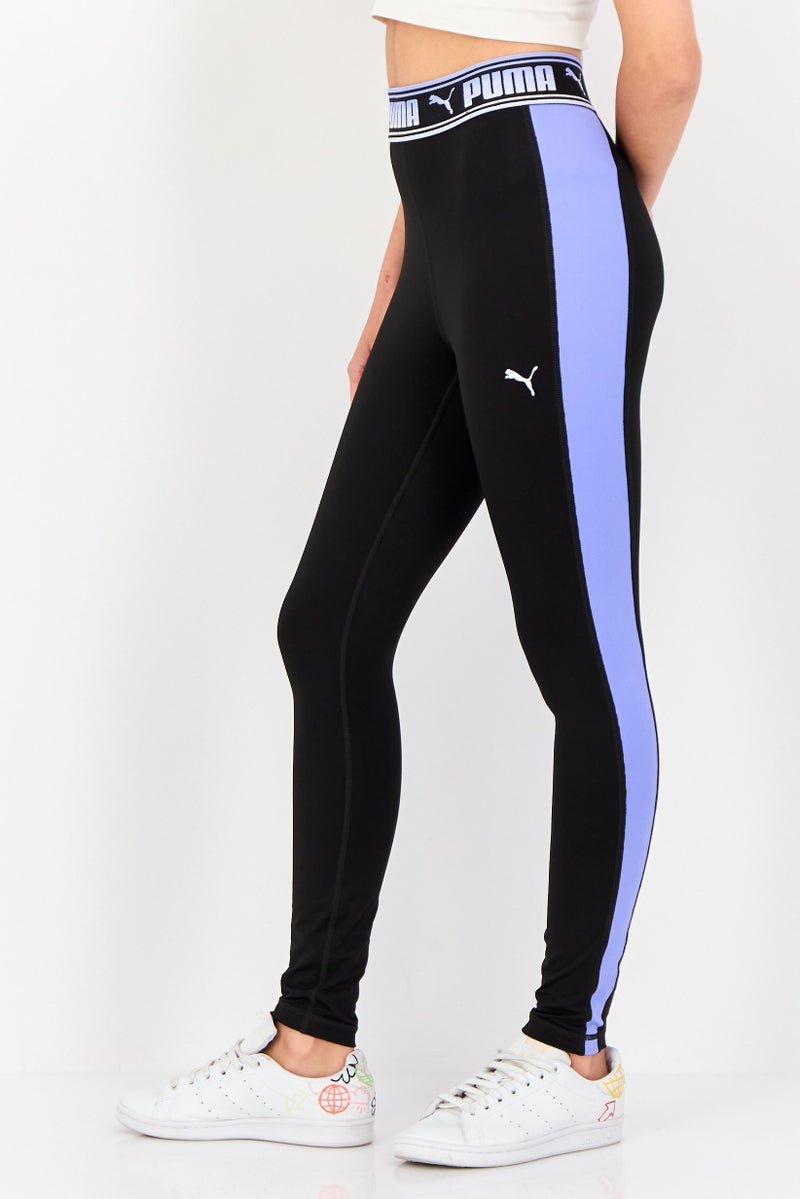 PUMA Women Sportswear Fit Training Leggings, Black - Image 2