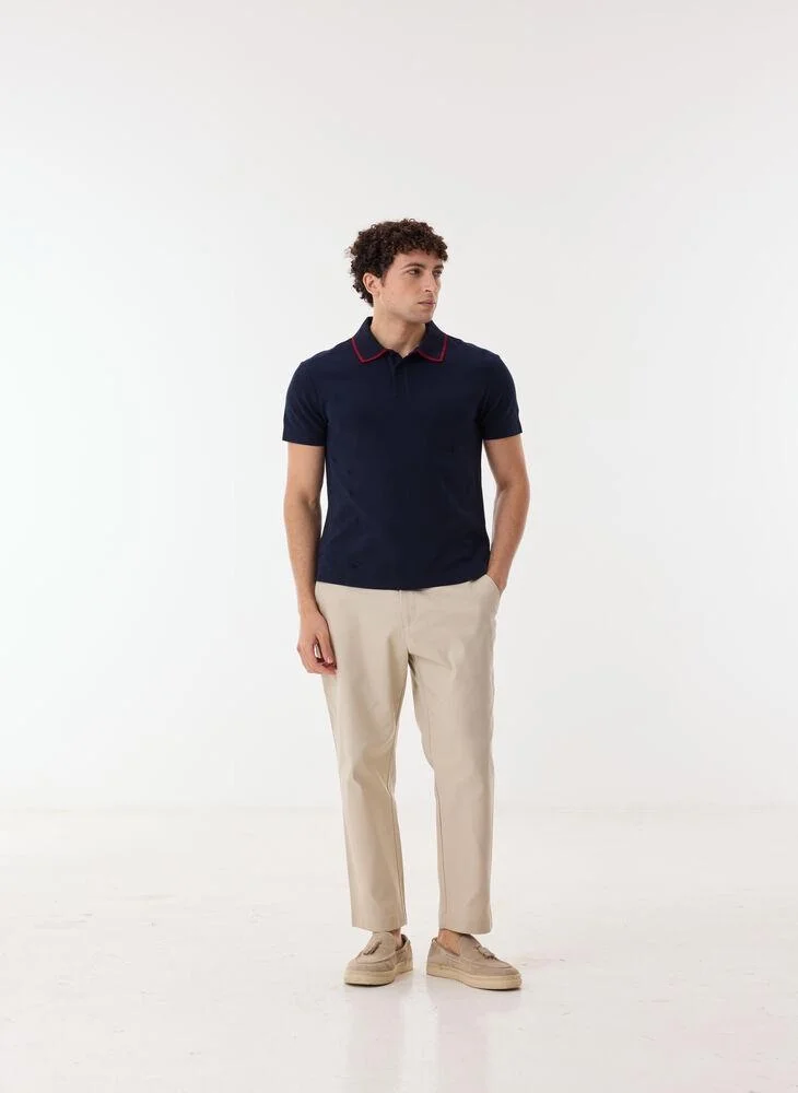 Ashita Fernandes Harun Men’s Black Cotton Blend T-Shirt – Relaxed Fit, Round Neck, Solid Lightweight Casual Wear