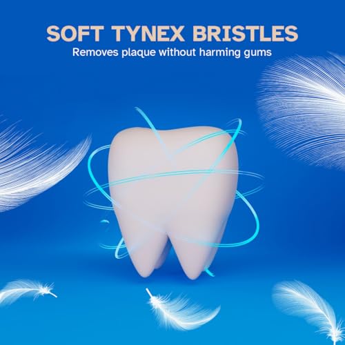 STIM Interdental Manual Adults Angular Brush Iso 3 For Wide Gaps,Smooth Cleaning Between Teeth,Dentist Recommended,Made In India (Blue,6 Brushes,Pack Of 2) - Image 4